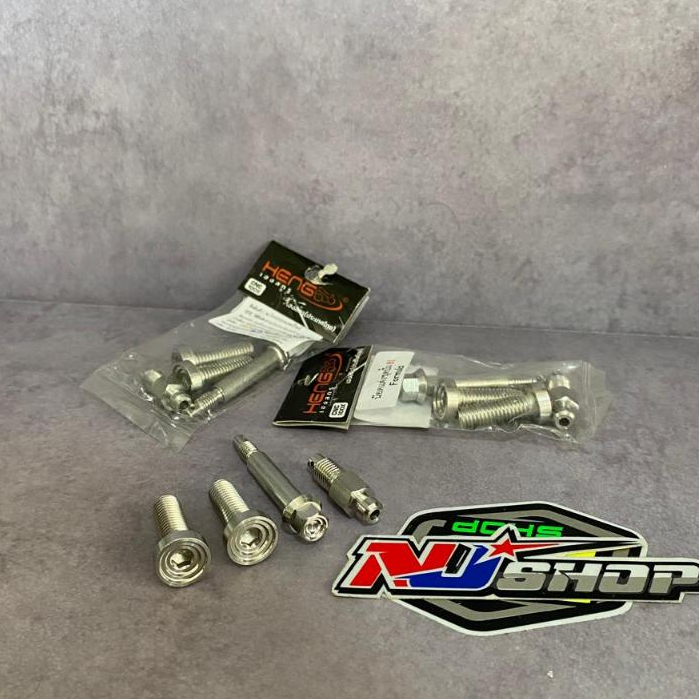 Set baut kaliper formula stainless heng original isi 4 kaliper formula 8.1 4piston spiral matte