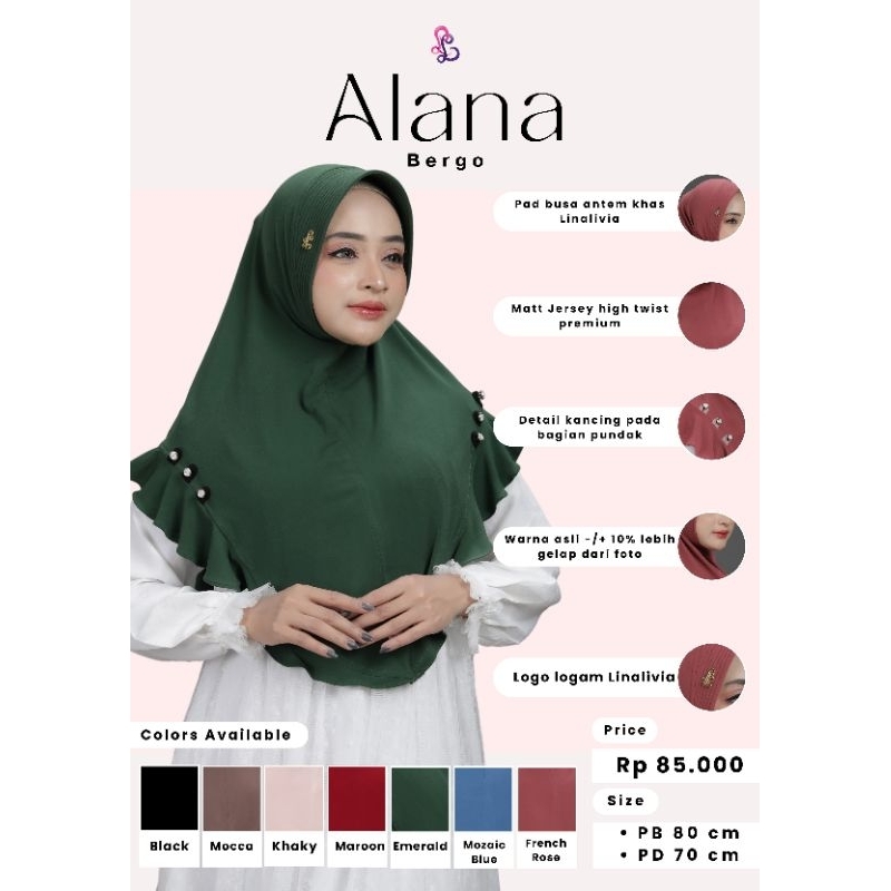 LINALIVIA HIJAB | ALANA BERGO