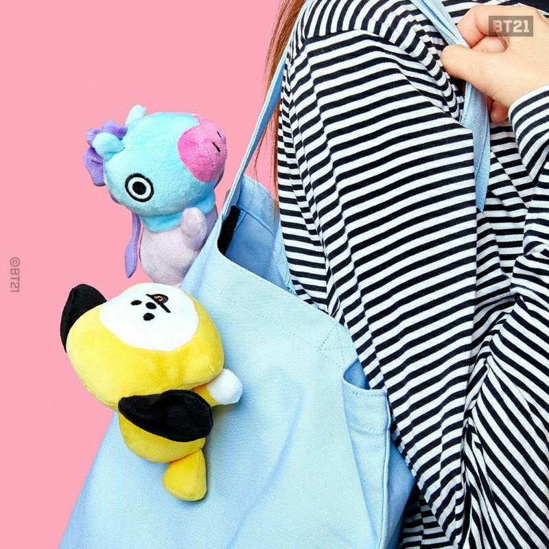 [OFFICIAL BT21] Boneka BTS Magnet Lying Doll Set CHIMMY KOYA MANG COOKY RJ SHOOKY TATA RM JIMIN JONG