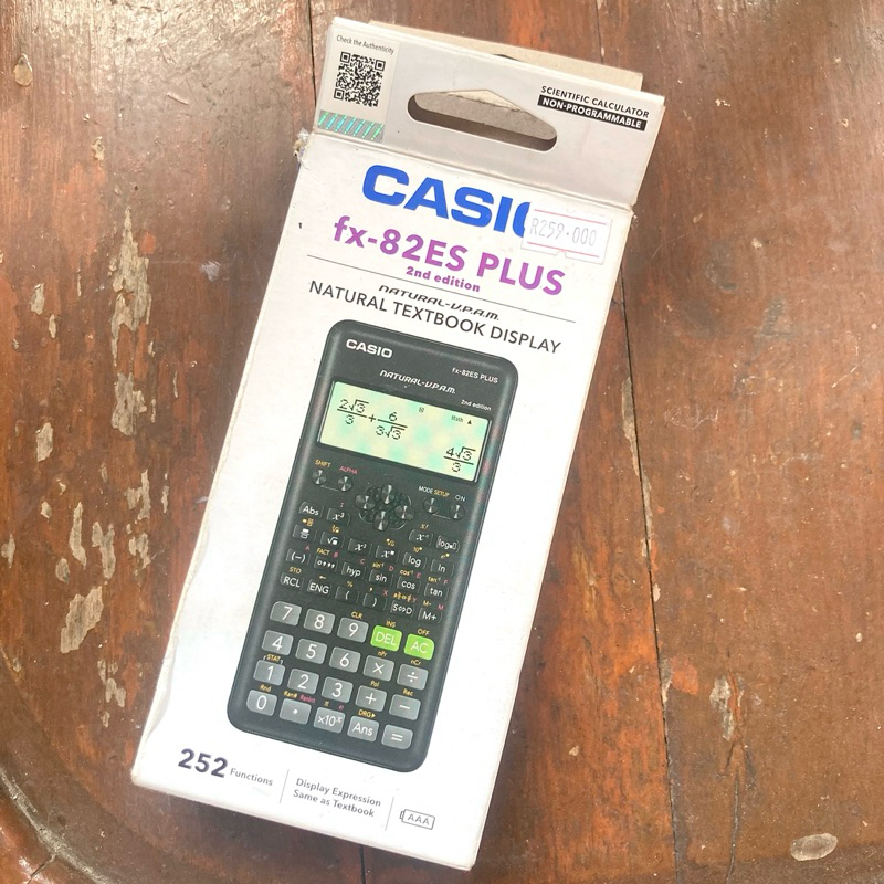 

[NEGO] kalkulator scientific casio fx-82ES plus