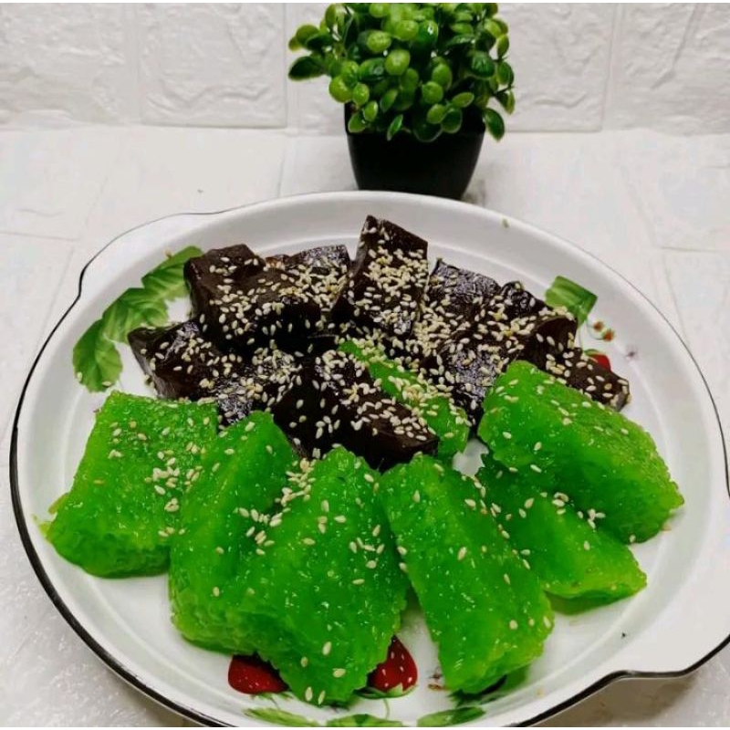 

mix jenang hitam-wajik hijau pandan