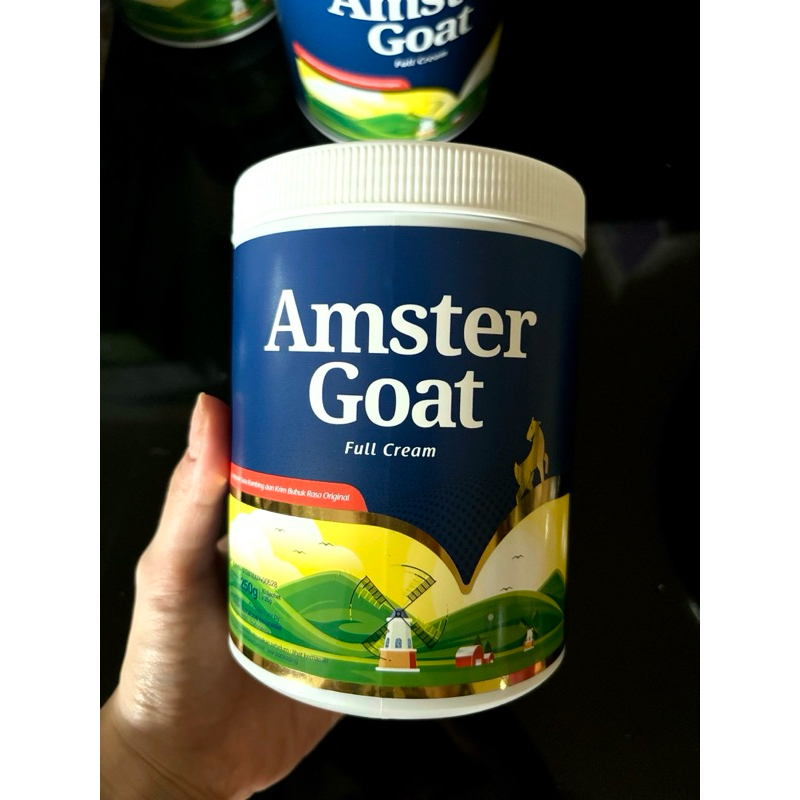 

Amster Goat Susu Kesehatan Pencernaan Rendah Gula - 250 Gr