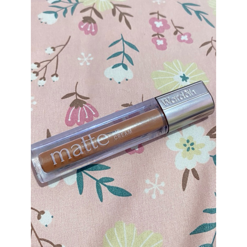 Preloved Wardah Matte Lip Cream Creampuccino