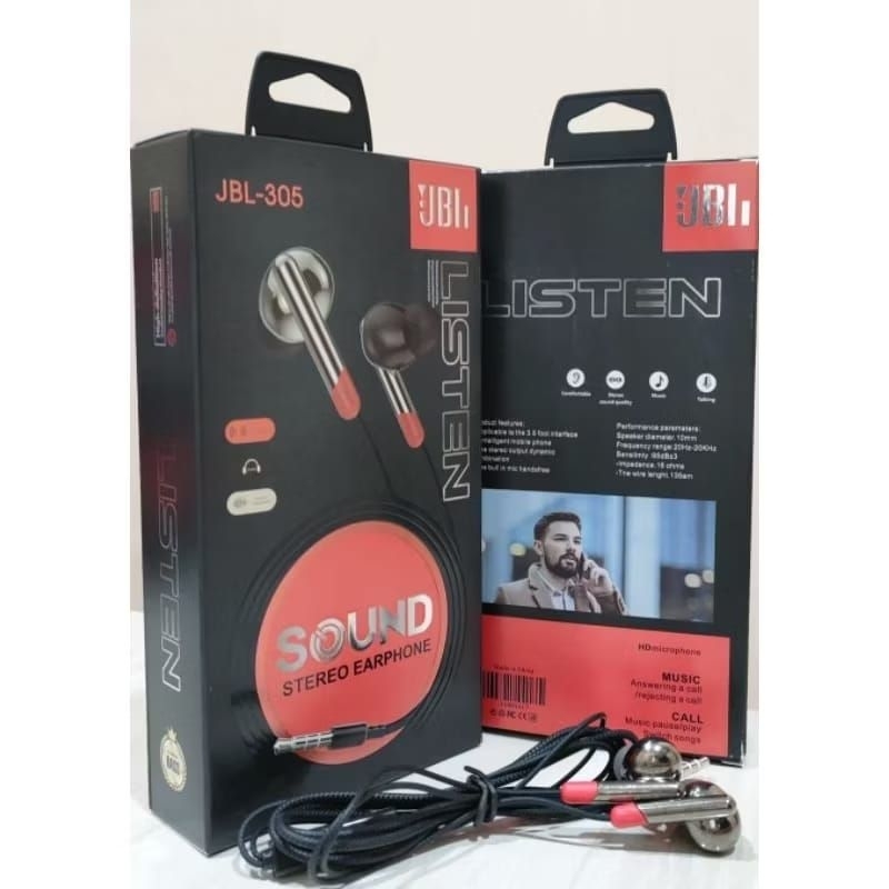 HF Headset Premium Ori JBL - 305