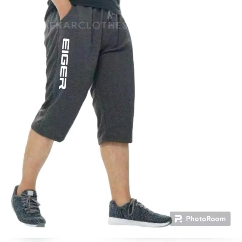 NEW jumbo 3/4 Celana 3/4 Pria Casual Sporty Training Surfing - Bahan Baby Terry 3/4 pria casual frem