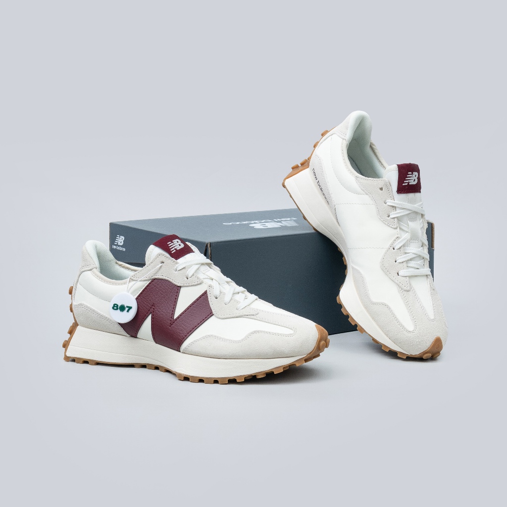 New Balance 327 Moonbeam Burgundy