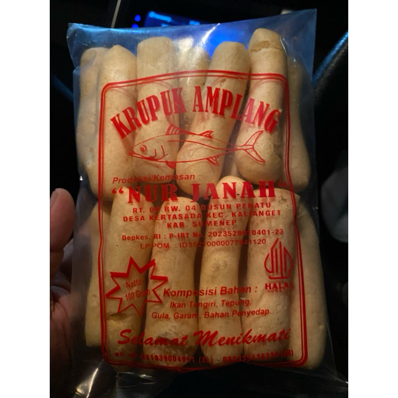 

Kerupuk Amplang Tengiri 100gr - A2