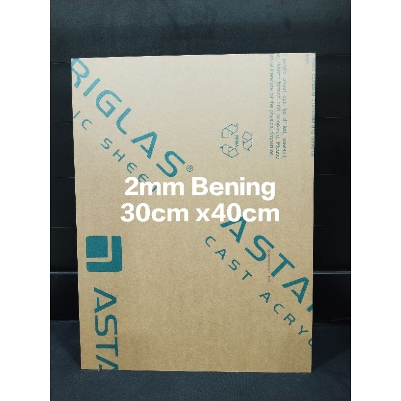 

Akrilik Lembaran Bening Tebel 2mm 30cm x 40cm