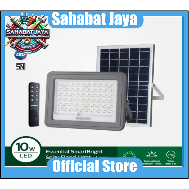 Philips BVC080 Sorot solar Philips 10 watt 10w lampu sorot solar Philips 10w lampu sorot tenaga Sury