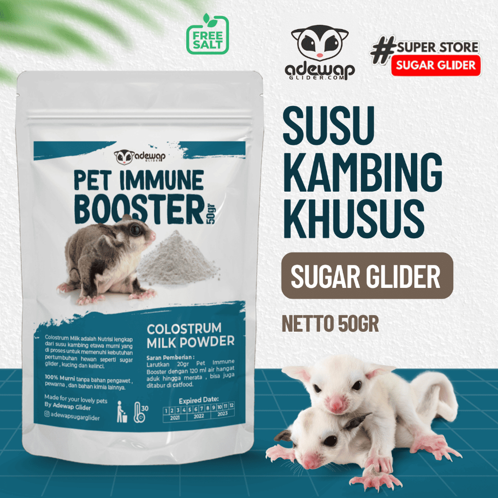 ADEWAP GLIDER Pet Imune Booster Sugar Glider Vitamin Imun Sugar Glider