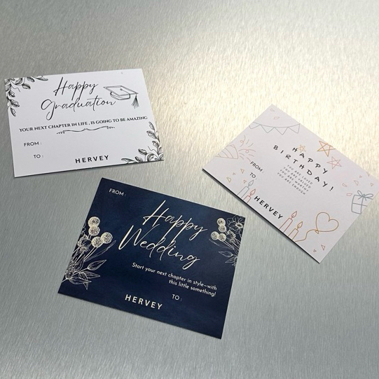 

HERVEY'S AESTHETIC GREETING CARD