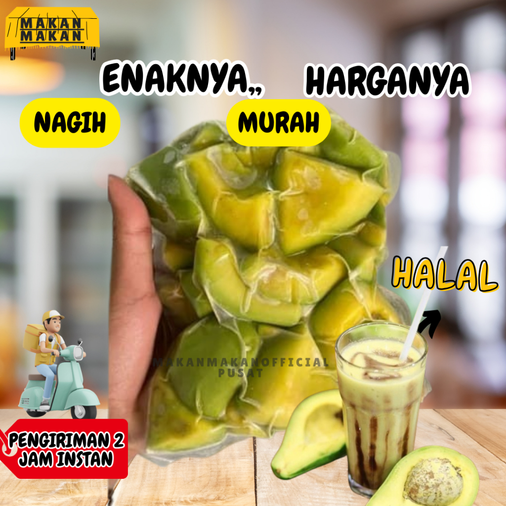 

Alpukat Beku 500gr - MAKANMAKAN