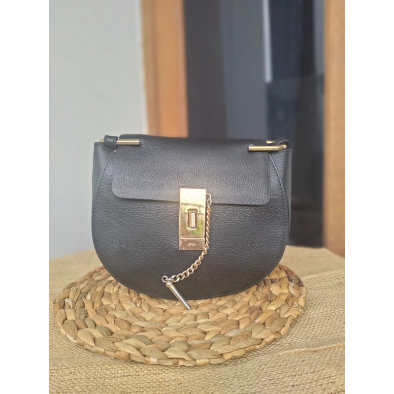 chloe cutch black bag preloved
