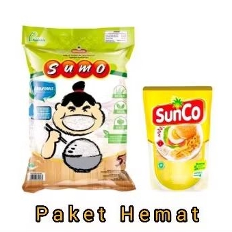 

Bundling Beras Sumo 5L dan Minyak Goreng 2L [Sunco/Kuncimas/Sania/Bimoli/Filma]