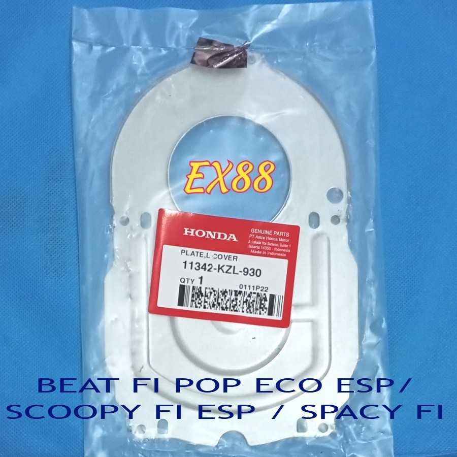 SENG PLAT COVER / TUTUP BAK CVT STATER BEAT FI / BEAT POP  / SCOOPY FI ESP / SPACY FI / VARIO 110 ES