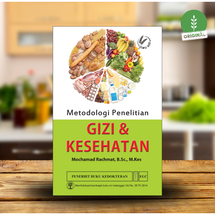EGC BUKU GIZI Metodologi Penelitian Gizi & Kesehatan