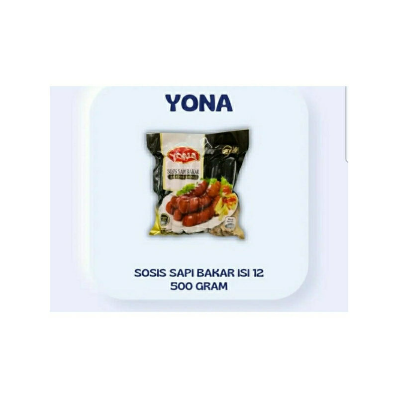 

Yona Sosis Sapi Bakar isi 12 pcs