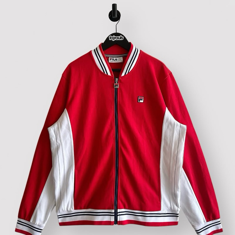 Fila Settanta Vintage OG Track Jacket Chinese Red Original