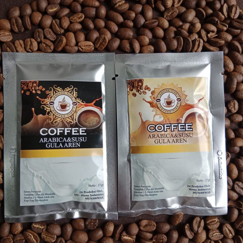 

Kopi Arabik, Susu Creamy, Palm Sugar Gula Aren