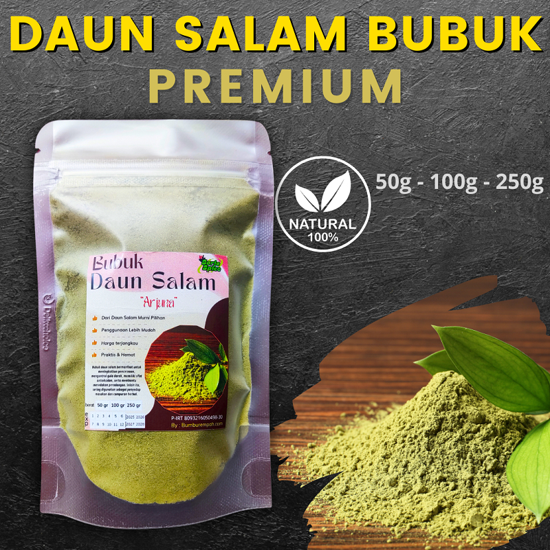 

Daun Salam Bubuk Murni - Bubuk Daun Salam Kualitas Bagus 50g 100g 250g