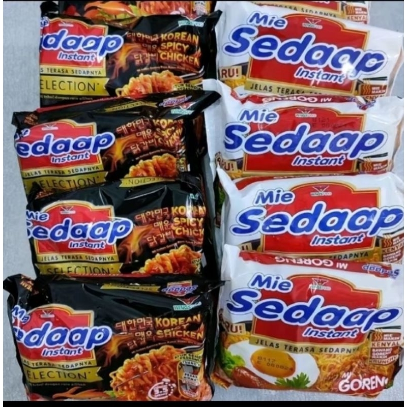 

Mie Sedaap Goreng mix Korean Spicy Chicken isi 10pcs