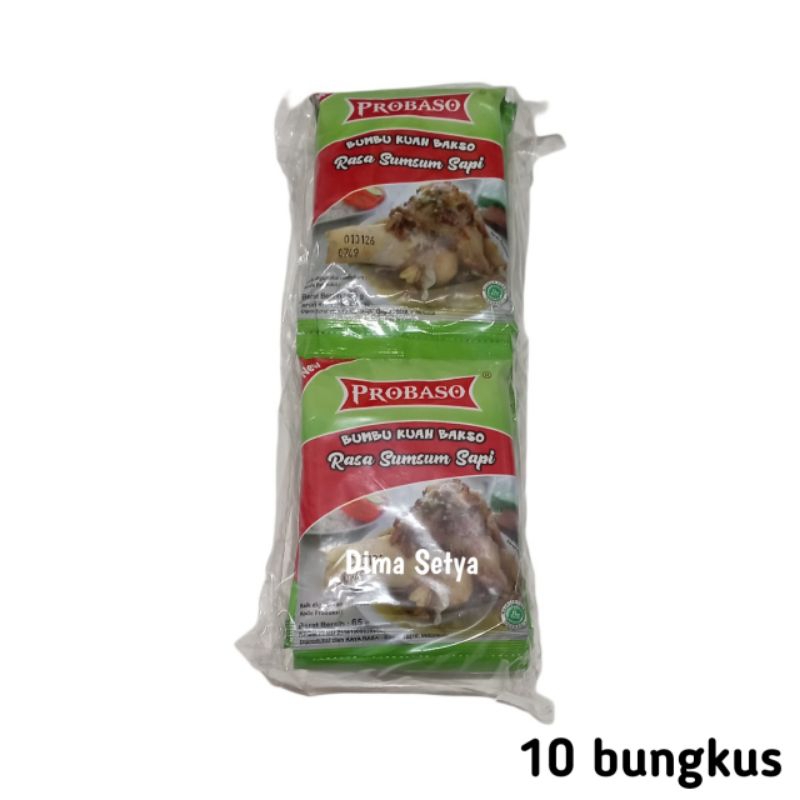 

PROBASO bumbu kuah bakso rasa sumsum sapi 65gram ( 10pcs )