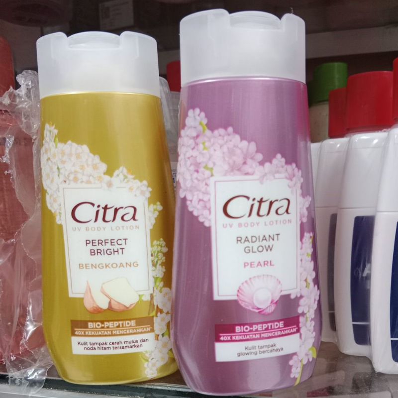 Citra Natural Glowing White UV Hand & Body Lotion 110 ml (kecil)