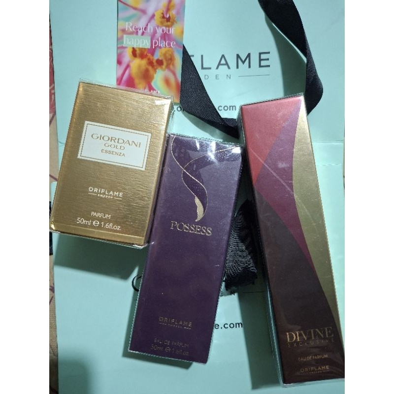 PARFUM ORIFLAME POSSESS GIORDANI GOLD DIVINE EXCLUSIVE