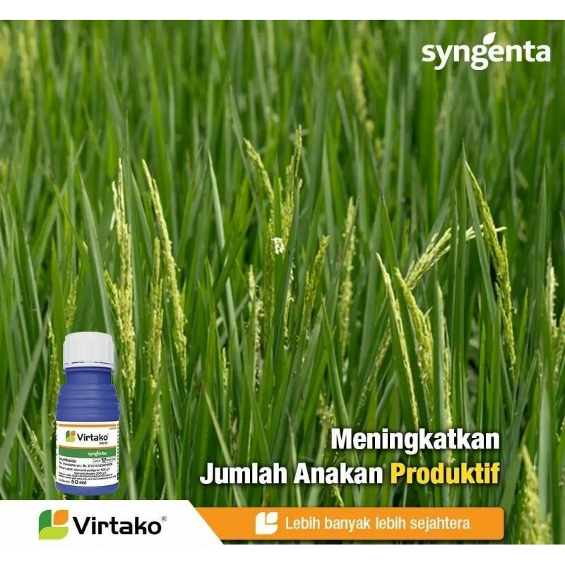 Insektisida VIRTAKO 300SC Original SYNGENTA kemasan 50ml