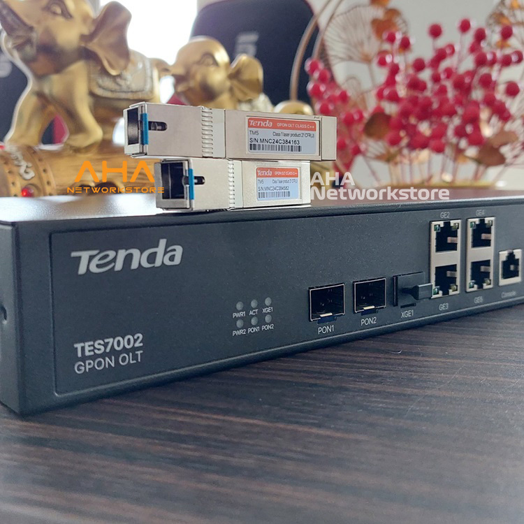 TES7002 OLT GPON 2Port TES7002 Tenda TES7002 OLT 2Port GPON Tenda TES7002