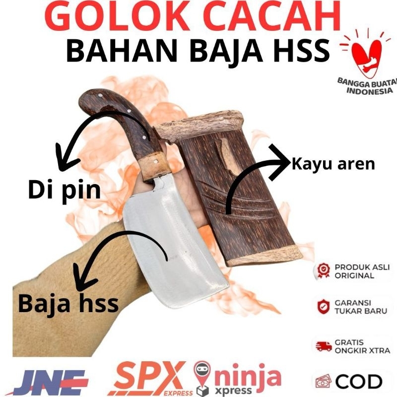 golok cacah tulang daging premium