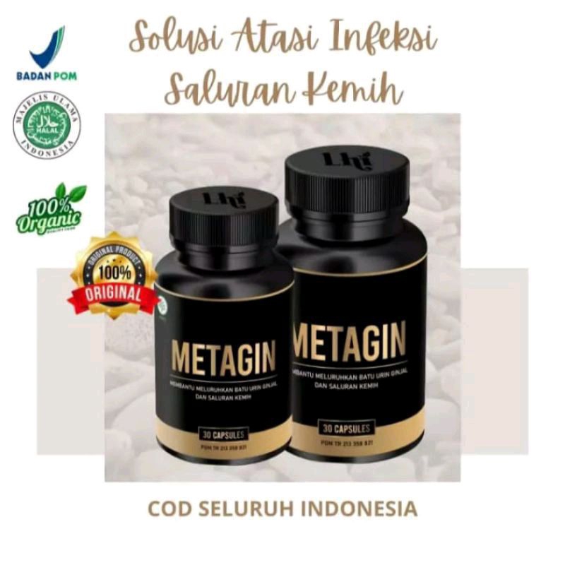 METAGIN ORIGINAL Obat Penghancur Batu Ginjal Dan Kencing Batu