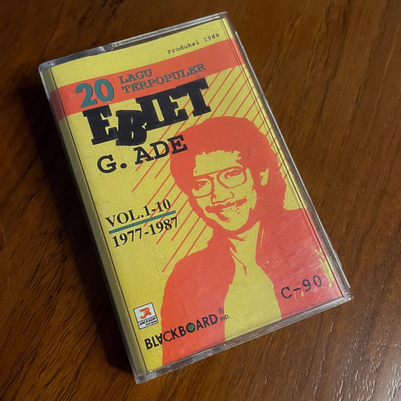 kaset pita ebiet g. ade 20 lagu terpopuler