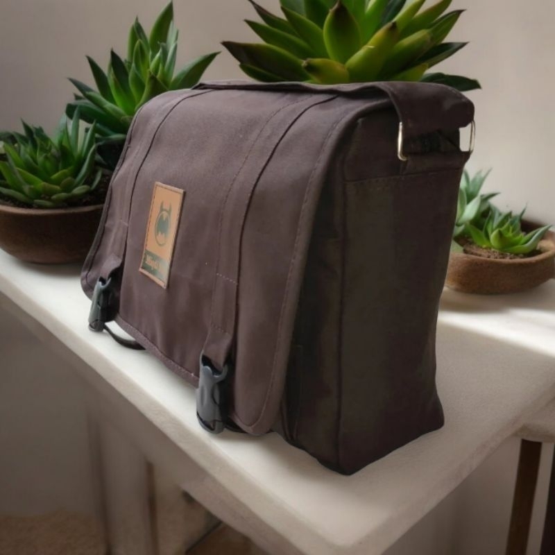 tas Sekolah kanvas-tas Sepempang kanvas-tas bahu kain kanvas