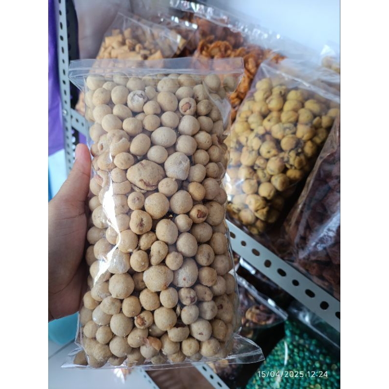

Kacang Telur ayam Kacang Sukro Kemasan 500gr