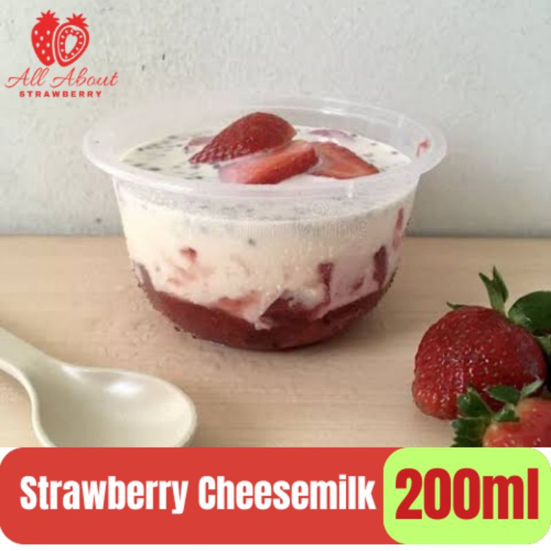 

Strawberry Cheese Milk