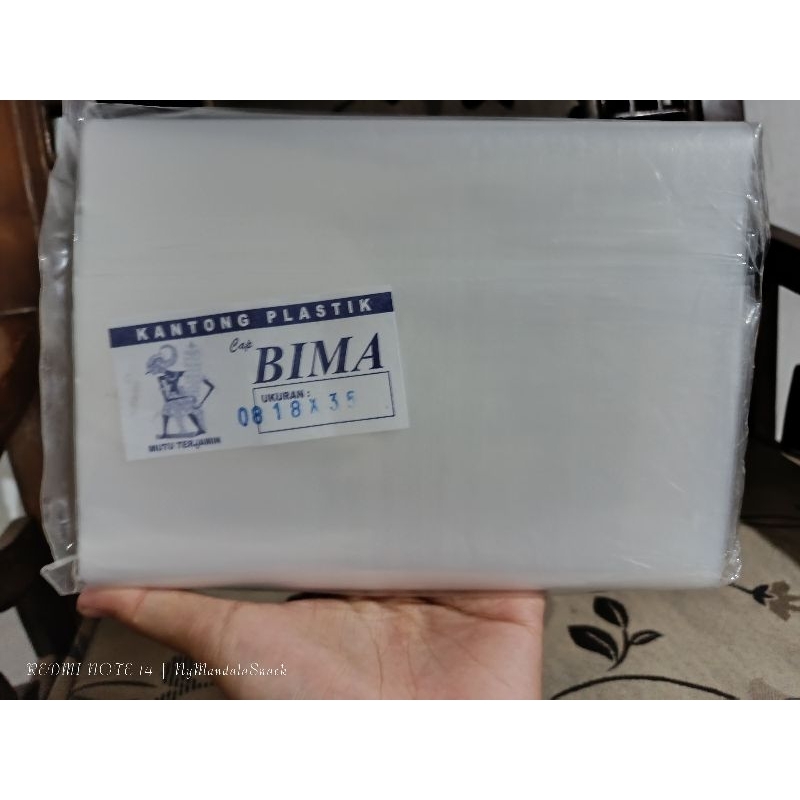 Plastik PP Tebal 0,8mm Berat 500Gram