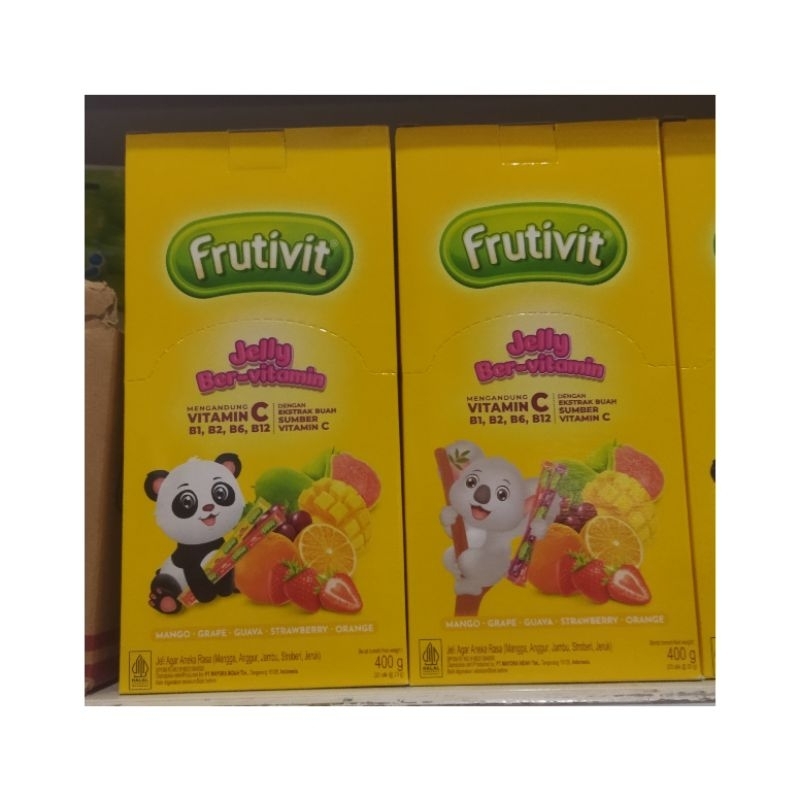 

FRUTIVIT JELLY BERVITAMIN 400GR ISI 3 BOX