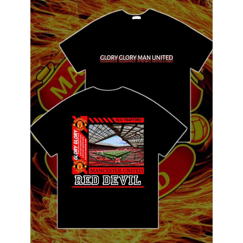 Kaos Manchester United /Old Trafford,/ Streetwear/ RED DEVILS