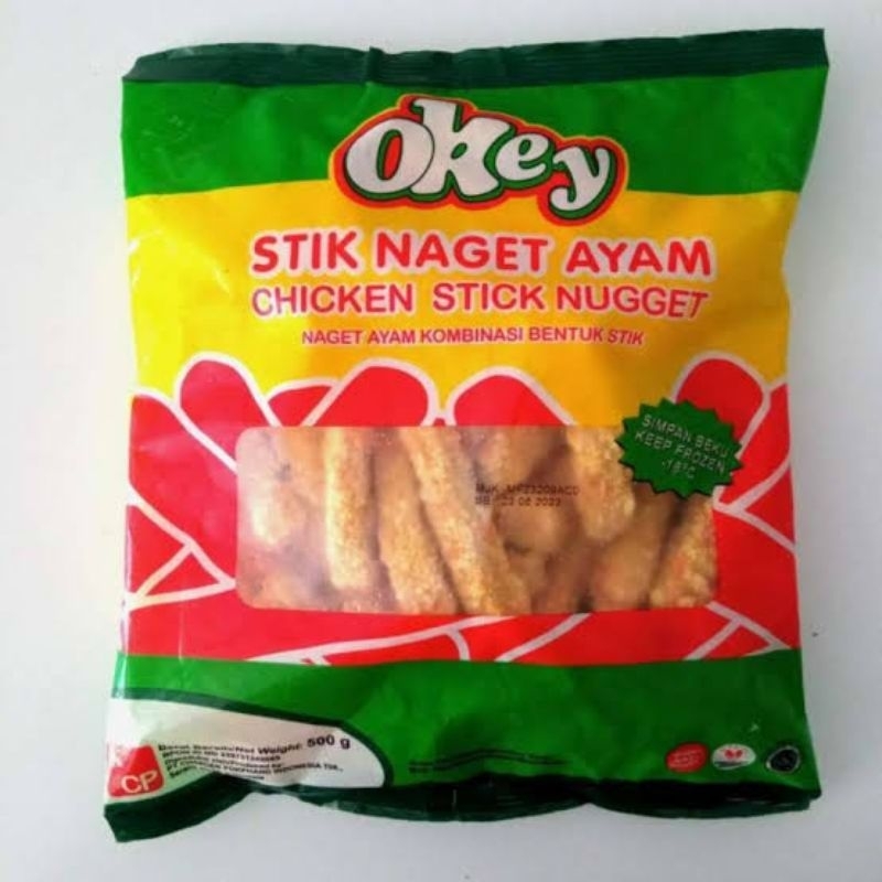 

Okey Stik Naget Ayam 500 gram