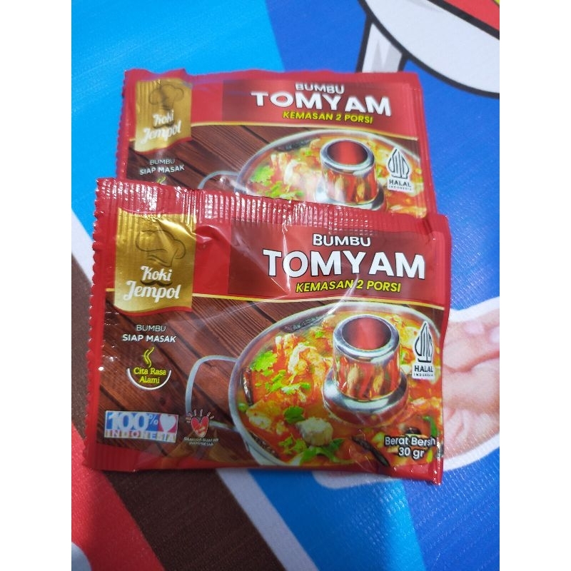 

Koki Jempol Bumbu Tomyam 30 gr Kemasan 2 porsi