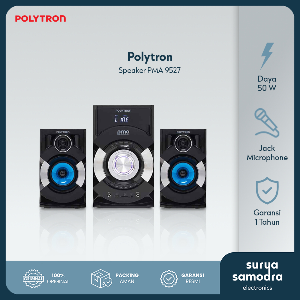 POLYTRON Multimedia Speaker PMA 9507 /BA  NEW Product Original