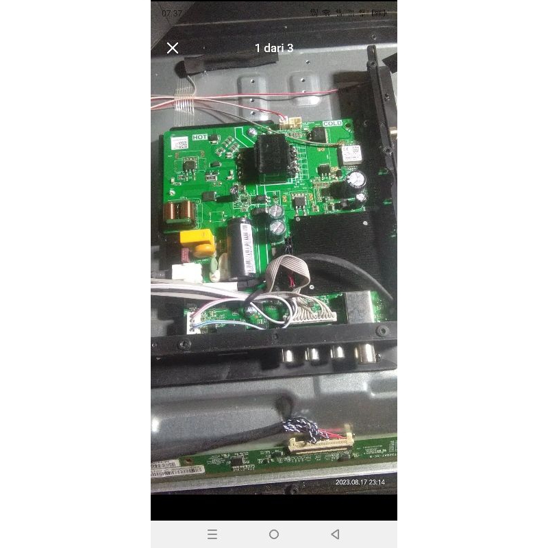 mb maderboar modul mainboard TV led  HIMAWARI 32DN4TS  SMART DIGITAL