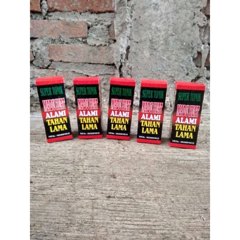 Madu Kuat Pria Super Tonik Terlaris