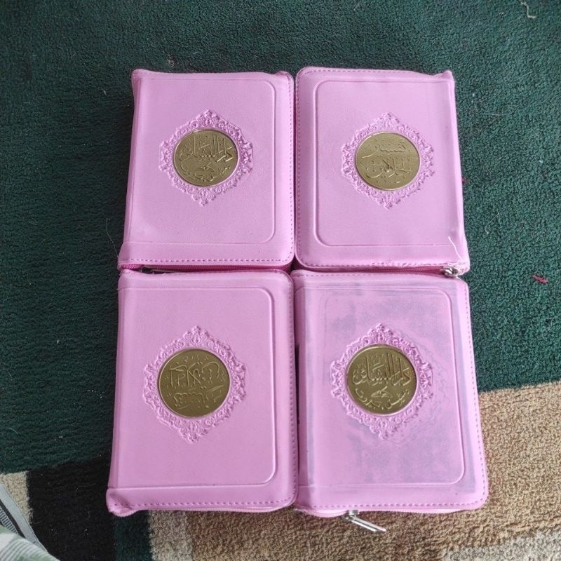edisi khusus Al Quran tafsir jalalain Cantik warna pink unik dan langka stok terbatas