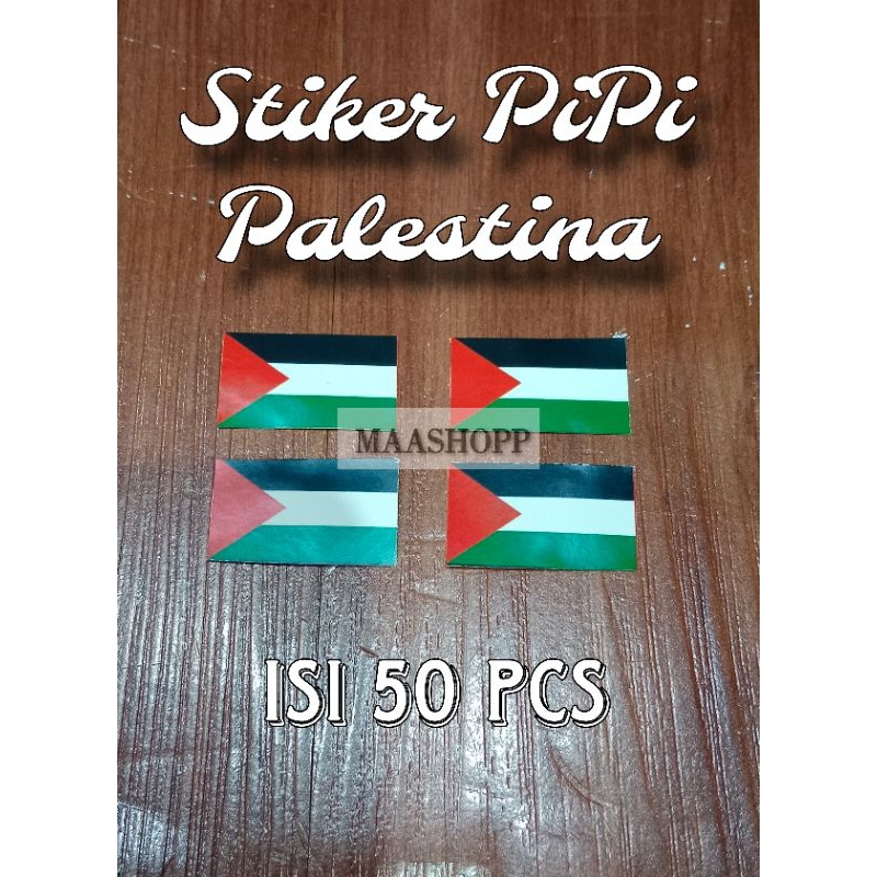 

Stiker Pipi PALESTINA isi 50pcs berkualitas