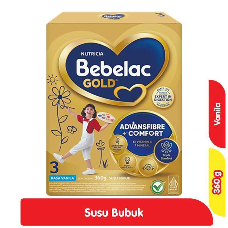 

Bebelac Gold 3 Vanila 360gr