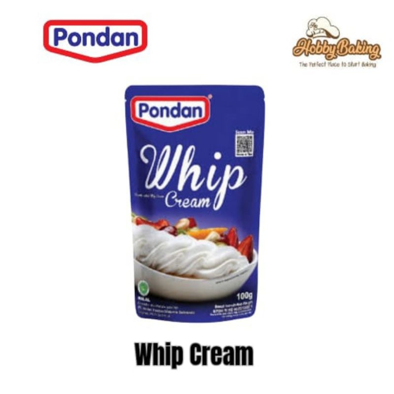 

Pondan Whip Cream 100gr