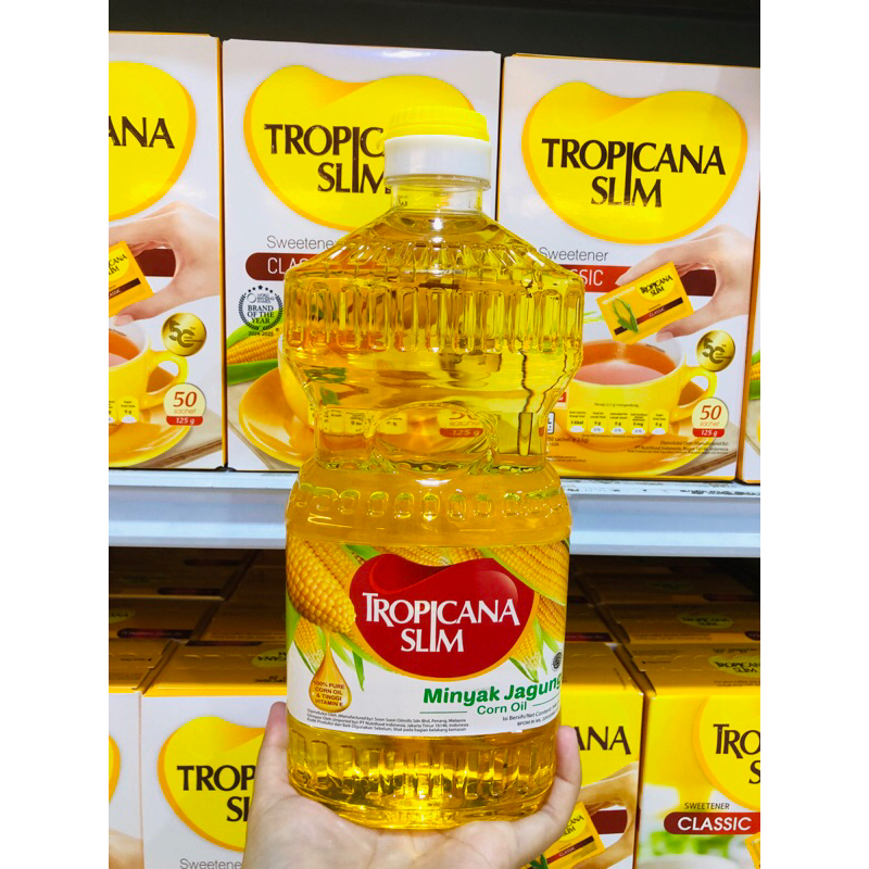 

TROPICANASLIM CORN OIL 946 ml minyak jagung