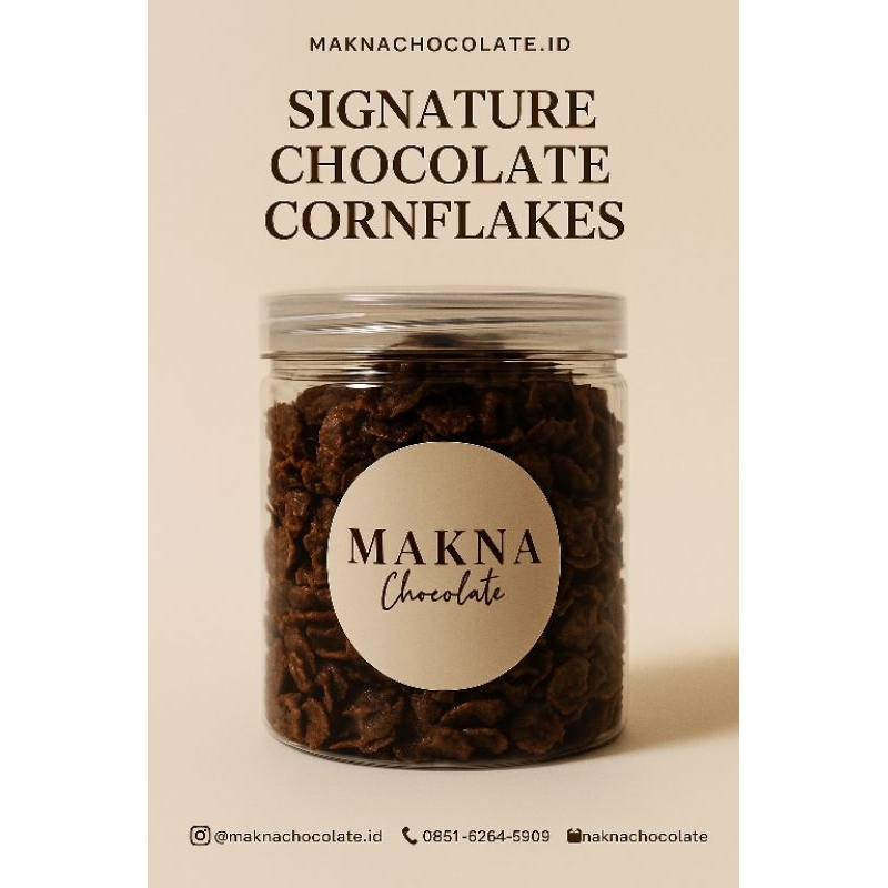 

SIGNATURE CHOCOLATE CORNFLAKES by Makna Chocolate